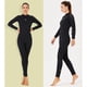 thumbnail image 5 of Traje de neopreno de traje de trabajo completo para hombres y mujeres actividades deportivas de agua de una pieza en agua fría para snorkeling Surfing Spearfishing Woman / Negro XL Scienceny OD017131-11, 5 of 7