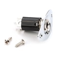 thumbnail image 5 of Guitar Output Jacks Socket Plug Oval Output Input Jacks Plate Socket Electric Guitar Pickup 6.35mm Output Jacks Plate, 5 of 8