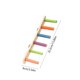 thumbnail image 3 of Juguete de escalera de madera para pájaros con gimnasio de actividades colgante, multicolor, accesorios para jaulas de aves pequeñas para trepar, morder, hacer ejercicio y jugar., 3 of 6