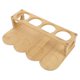 thumbnail image 2 of Bamboo Double Tier Display Shelf for Spice Bottles and Oilcans with NonSlip Design Khaki 2 Tier, 2 of 4