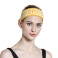thumbnail image 3 of Tnobhg Workout Headband Super Soft Moisture-wicking Breathable Stretchy Letter Print Athletic Sports Sweatband, 3 of 7