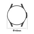 thumbnail image 2 of Cateissary Compatible con Watch4 40mm / 44mm Reloj Funda protectora Hollow PC Hard Case Electrónica No.1, 2 of 6