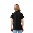 thumbnail image 5 of Grblisyd Girls Boys Short Sleeve Polo Shirt Kids Cute Solid Color Collar School Uniform Shirts Tops, 5 of 6