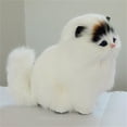thumbnail image 4 of TheFound Simulated Animal Model, Cat Plush Children Toys Plush Kitty Toy, Decor for Table Showcase, 4 of 7