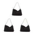 thumbnail image 3 of Jumpingount Bolso de hombro práctico y de moda para mujeres ocupadas Bolso de fiesta Bolso de axilas Bolsos Monedero Maravilloso regalo negro Type1 NO1, 3 of 6