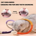 thumbnail image 6 of Celery Pets Cat Chew Rope, Meowvo Chew Rope, Catnip-Infused Organic Cotton Chew Rope Toys for Cats, Catnip Toys for Cats Ropes Chew Toy & for Teeth Cleaning (3Colors-A), 6 of 8