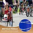 thumbnail image 4 of Uxcell 2 Pack Aluminum Alloy Bike Pegs Anti-Skid Fit 3/8 inch Axles with Line Navy Blue, 4 of 7