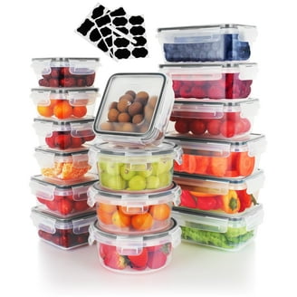 Rubbermaid Easy Find Lids Glass Food Storage and Meal Prep