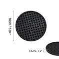 thumbnail image 2 of Unique Bargains Water-repellent Pyramid Design Drink Coaster Set Black, 2 of 5