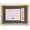 Oak, variant on Graduation Diploma and Tassel Display Frame for 11 x 8.5 Certificate w/Custom Matting Colors (Custom Mat Colors: Need to Provide in Gift Box, Cherry)