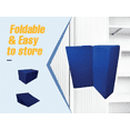 thumbnail image 5 of AMiNA Folding Bed Wedge Pillow 12"- Ultimate Back and Leg Support Acid Reflux, Post-Surgery Recovery, Pregnancy, and Comfortable Bed Rest - Compact, Portable, Easy to Clean, 5 of 10