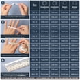 thumbnail image 3 of ThunderFit Silicone Wedding Rings for Men, Breathable Brushed Top Middle Engraved Line Rubber Engagement Bands 8.2mm Wide 2.5mm Thick, Variety Pack 1-7, 3 of 5