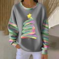 thumbnail image 2 of hotojiny Merry Christmas Sweaters for Women Casual Loose Fit Knit Pullover Fall Winter Tops Fashion Print Ugly Sweater, 2 of 4
