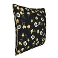thumbnail image 2 of Haiem Daisy Print Velvet Soft Solid Decorative Square Throw Pillow Covers Set with Elegant Piping Christmas Cushion Case for Sofa Bedroom Car-20"x20", 2 of 8