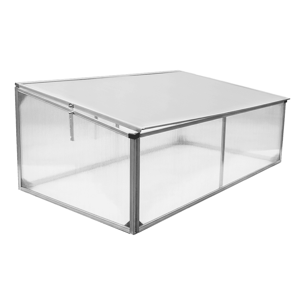 Zenport SH7005-ZD Folding Aluminum Cold Frame Greenhouse
