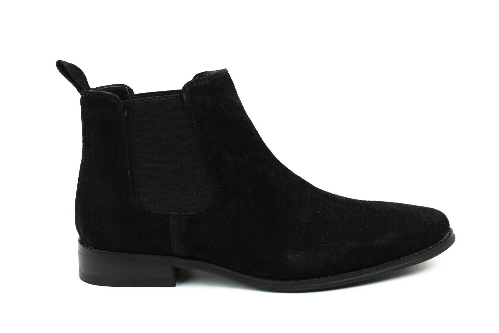 New York & Company‎ Men\'s David Chelsea Boots Almond Toe Black US 12 Men main image 3