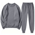 thumbnail image 6 of REDARER Kids Unisex 2 Piece Tracksuit Raglan Crewneck Sweatshirt and Jogger Pants Soft Casual Outfit Set for Boys Girls Daily Wear,7-8 Years, 6 of 6