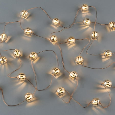 Gerson 93998 - 30 Light 10' Warm White Battery Operated Micro LED Gerson 93998 - 30 Light 10' Warm White Battery Operated Micro LED Miniature Christmas Light - Gerson 93998 - 30 Light 10' Warm White Battery Operated Micro LED