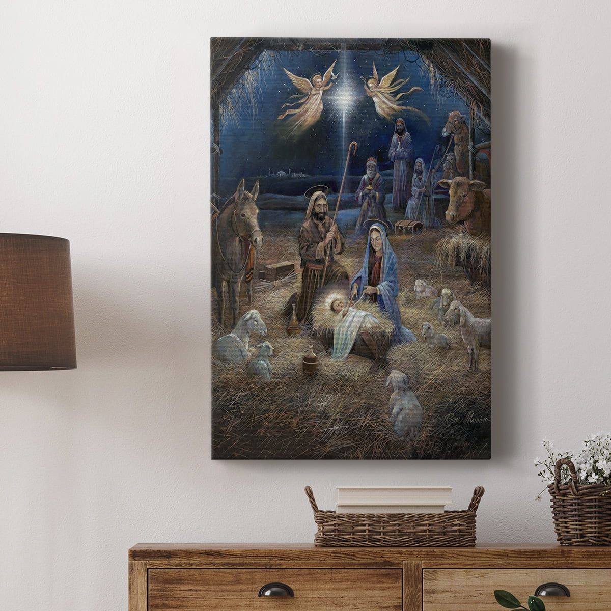 Silent Night Premium Gallery Wrapped Canvas - Ready to Hang