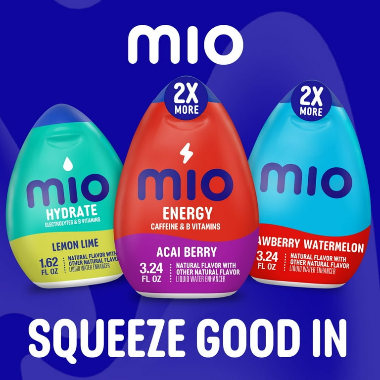 8 pack) Mio Energy Acai Berry Flavored with Other Natural Flavor