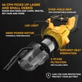 thumbnail image 3 of Cordless Vacuum Cleaner for Dewalt 20V Battery, 5-in-1 Handheld Vacuum Cleaner with LED Light and 500W Motor, Portable Vacuum for Car Floor Carpet, 3 of 15