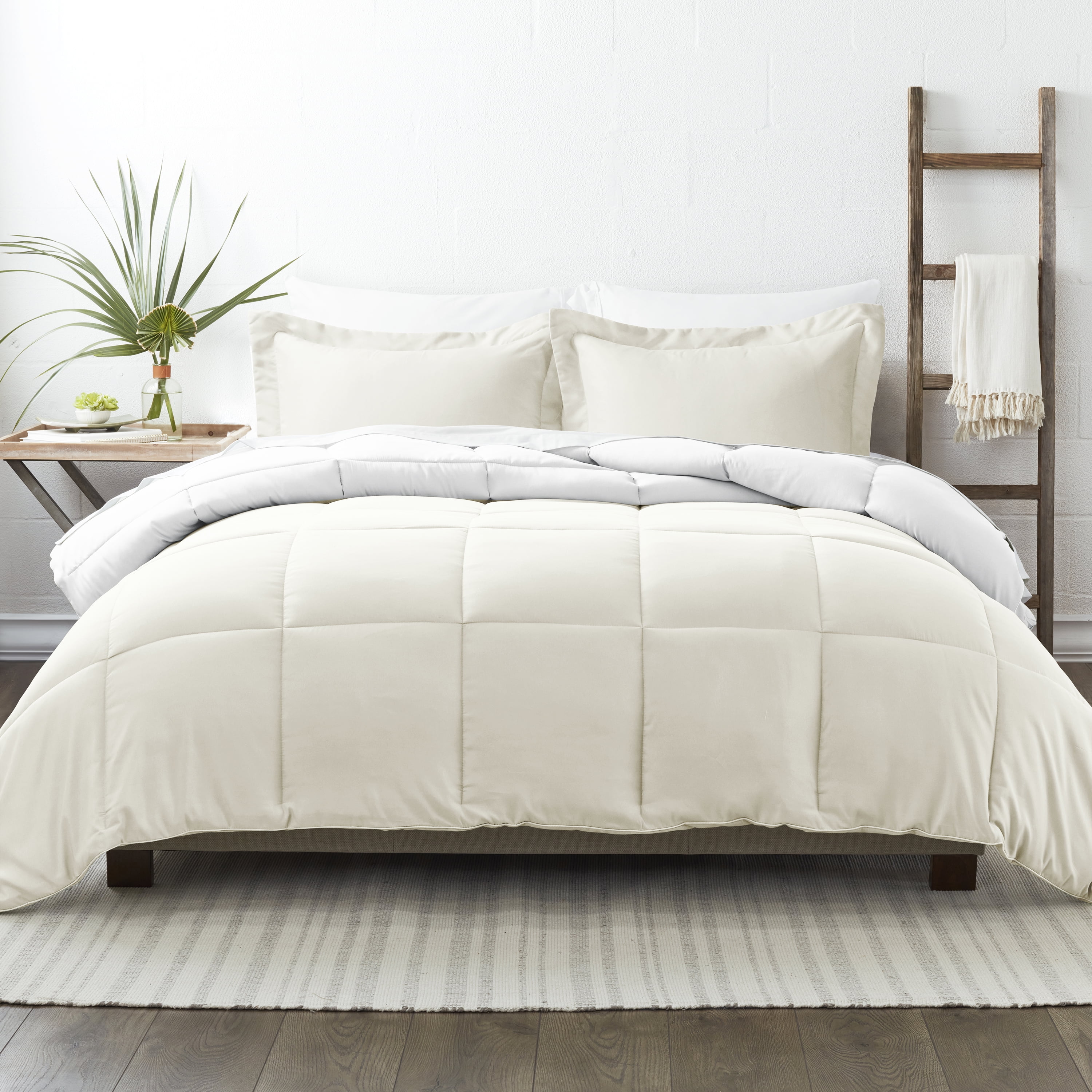 Reversible Comforter Set, King/Cal King 