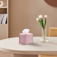 thumbnail image 4 of Box Tejido PU Lychee Papel Creativo Cuadrado Adecuado para Escritorio L (), 4 of 7