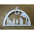 thumbnail image 3 of Clever Contraption Star Wars Nativity Ornament – May the Force Be Merry with You This Christmas | 3D Printed Decoration, 1-Pack, 3 of 10