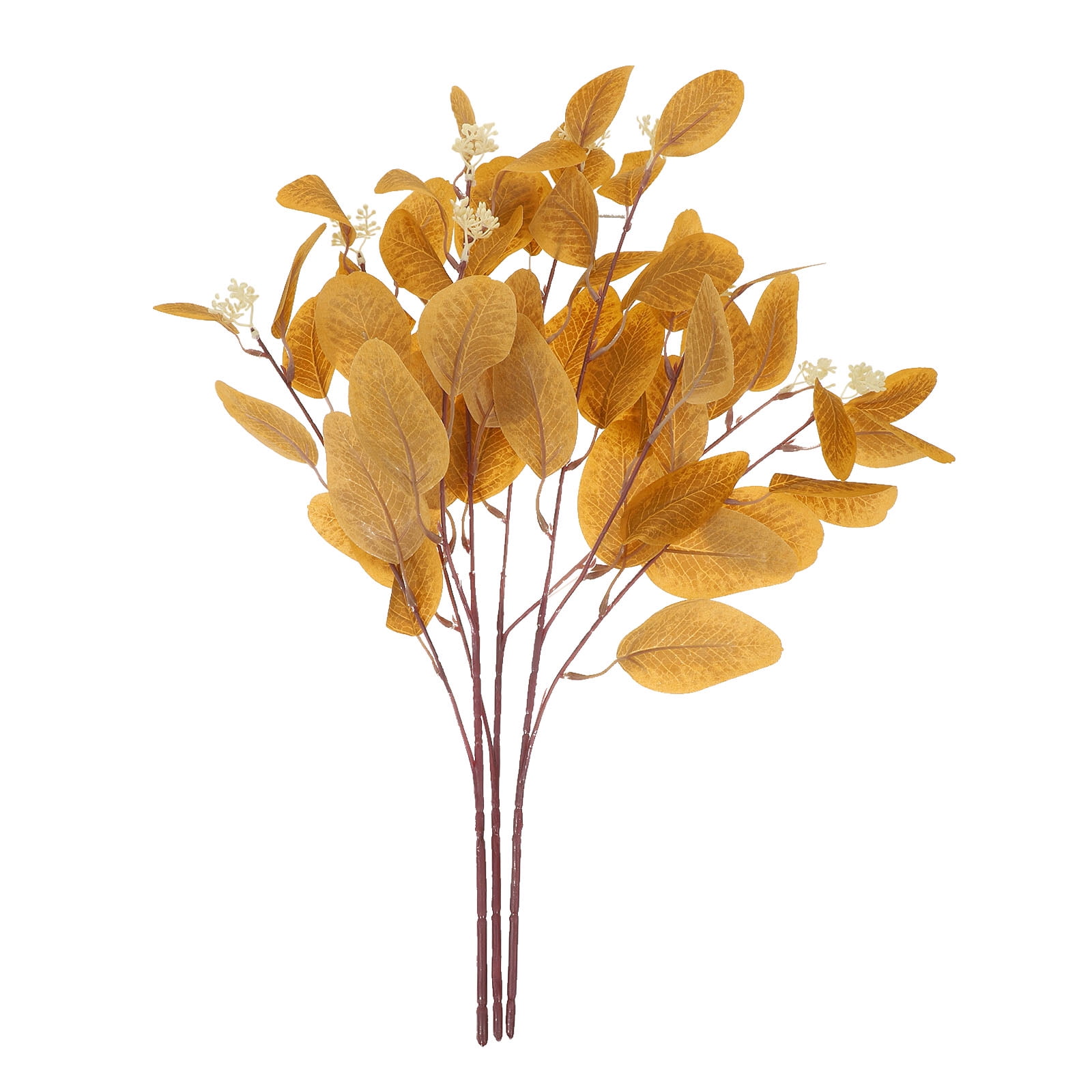 Artificial Bouquet Eucalyptus Flowers Breath Babys Stems Plants Greenery Arranging Garland