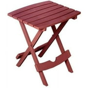 Adams Manufacturing 8510-95-3700 Quik-Fold Side Table, Merlot