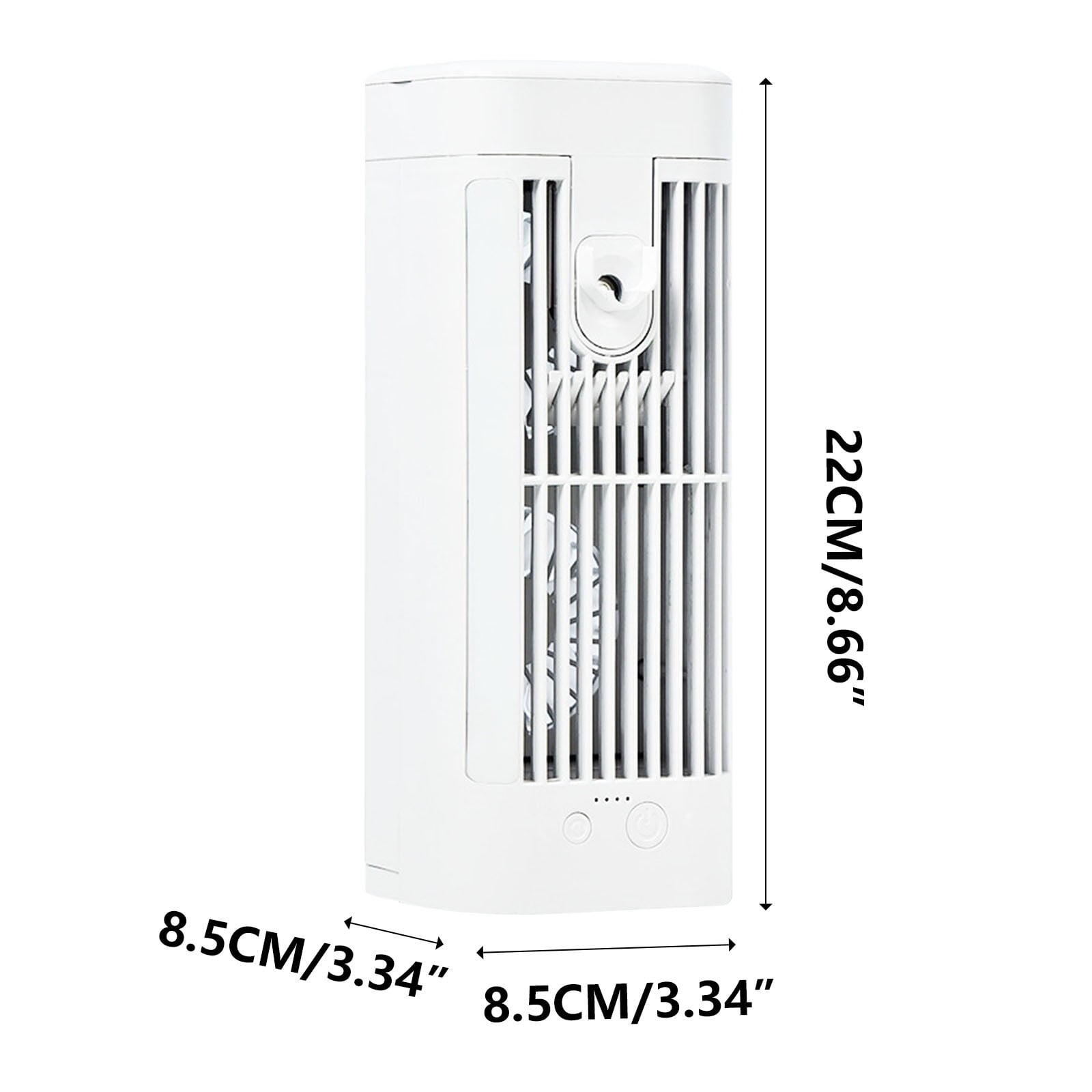 FYHALE Air Conditioners Portable, 5000 but 130 Sqft Personal Desktop Stand up Cooling Fan, Small Cooler Fan for Room Bedroom, Clearance