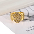thumbnail image 3 of Dollar Sign Ring Men's Hip Hop Ring, 3 of 5