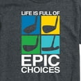 thumbnail image 3 of Instant Message - Life is Full of Epic Choice Golf  - Men's Short Sleeve Graphic T-shirt, 3 of 6