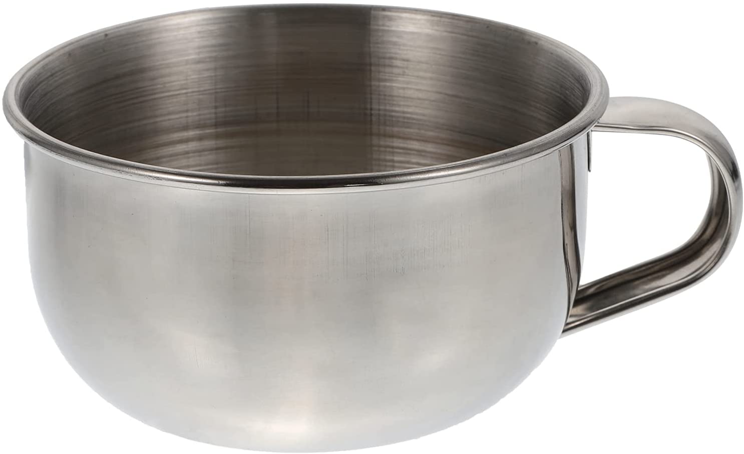Stainless Steel Shaving Mug With Heavy Bottom - Classic Shaving Soap Cup By Haryali London