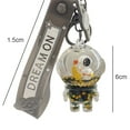 thumbnail image 2 of Astronaut buckle transparent quicksand net red black gold oiling astronaut cartoon bag pendant, 2 of 5