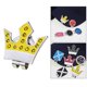 thumbnail image 5 of Marcadores de pelota de golf magnéticos Gorra de visera Clip de sombrero Corona amarilla, 5 of 8