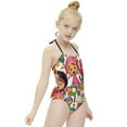thumbnail image 5 of Team Umizoomi Girl's One-Piece Swimsuit Bathing Suit Soft Stretchy Children's Swimwear Swim Attire for Vacation 6-7Y(110cm), 5 of 8
