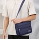 thumbnail image 4 of Mochila bandolera impermeable de 4 capas | Bolsa organizadora multibolsillos para hombre y mujer | Correa acolchada ajustable | Riñonera para trabajo, viajes, senderismo y actividades al aire libre, 4 of 6