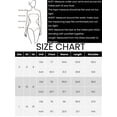 thumbnail image 6 of INSPIRE CHIC Womens' Sweater Splicing Knit Mock Neck False Two Piece Long Sleeves Fall Winter Slim Fit Ruffle Lace Trim Pullover Top Medium Aprico, 6 of 6