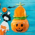 thumbnail image 3 of Dog Cat Halloween Pumpkin Costume, Pet Cosplay Clothes,Puppy Warm Outfits Fleece Hoodie Animal Autumn Winter Clothes, 3 of 6