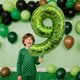 thumbnail image 3 of Globo Yeodong verde número 9 píxeles 40 pulgadas para fiesta, 3 of 7