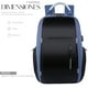 thumbnail image 4 of Mochila ANTIRROBO Shendy Vendy de gran Capacidad con Cargador USB color azul Negro y Gris 46cm X 30cm X 15cm, 4 of 8