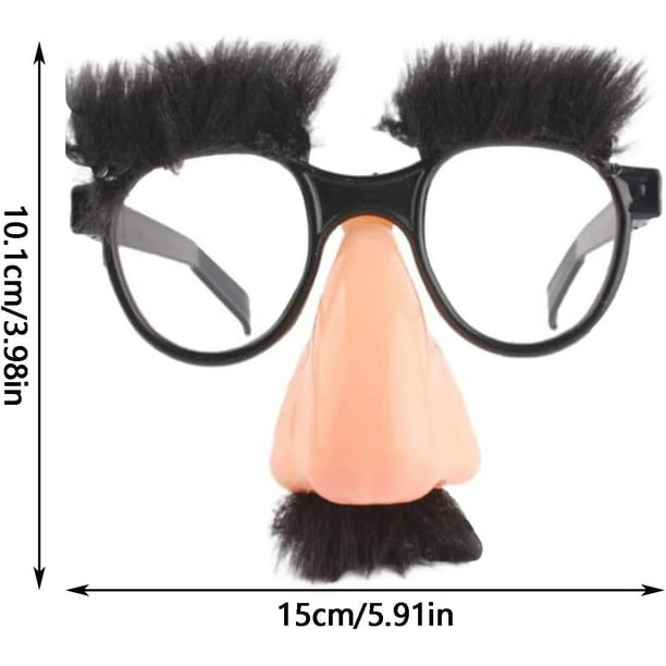 Gafas divertidas de nariz grande, gafas de Halloween