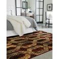 thumbnail image 3 of Rugs.com Saturn Collection Rug – 10' x 14' Burgundy Medium Rug Perfect For Living Rooms, Large Dining Rooms, Open Floorplans, 3 of 6