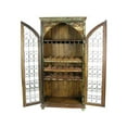 thumbnail image 2 of Moti Trinidad Solid Reclaimed Solid Wood Tall Wine Cabinet in Multi-Color, 2 of 2