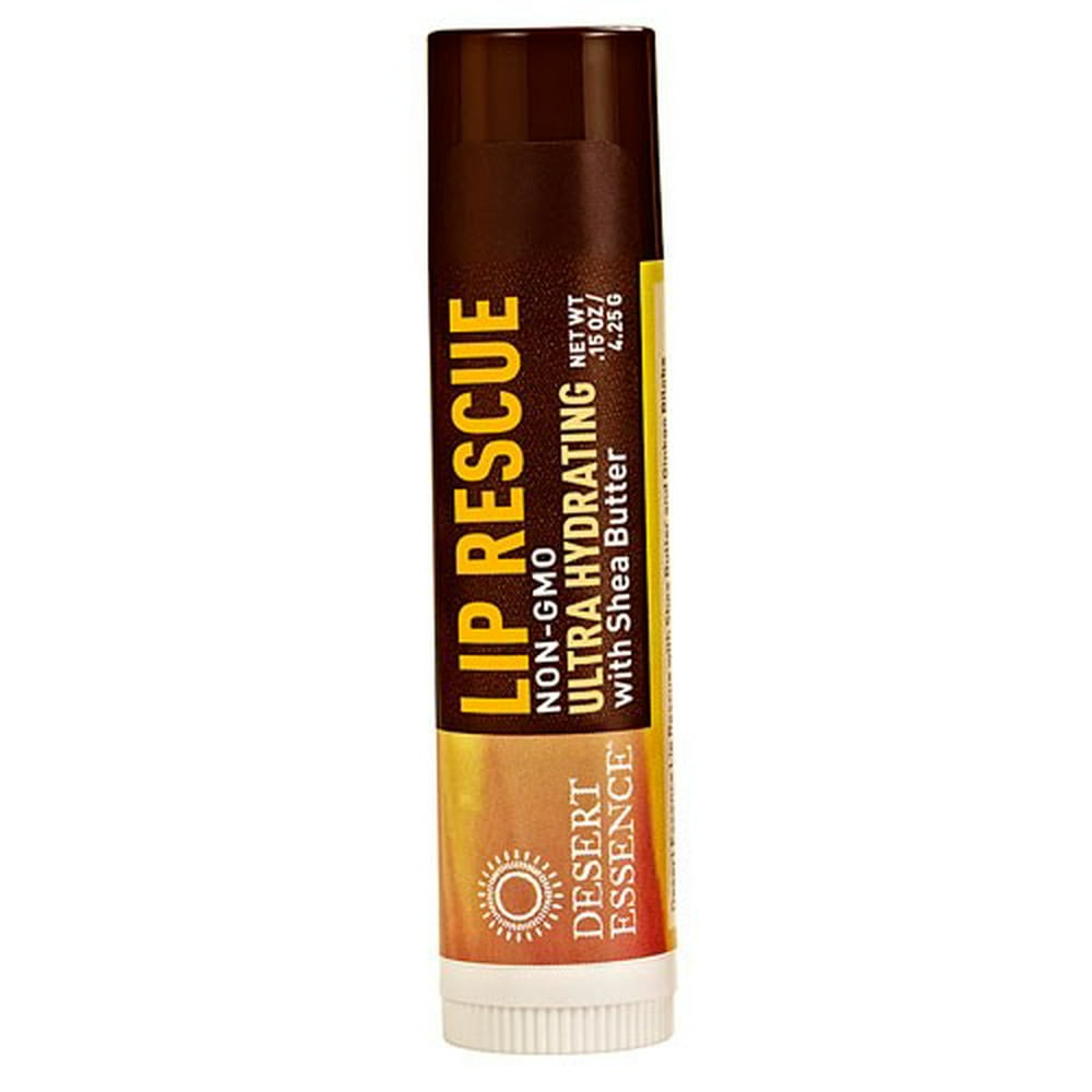 Desert Essence Lip Rescue Balm, 0.15 Oz