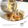 thumbnail image 4 of Stainless Steel Deep Fry Basket Round Wire Mesh French Chip Frying Baskets Net Serving Food Presentation Tableware, 4 of 5
