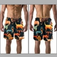 thumbnail image 3 of luoweisi Men's Beach Shorts Quick Dry Swim Trunks with Mesh Lining Dachshund S, 3 of 5