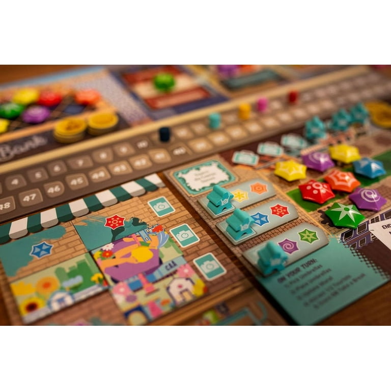 Águeda: City of Umbrellas, Strategy Board Game for 1 to 5 Players and Ages 10+ - 25th Century Games Águeda: City of Umbrellas, Strategy Board Game for 1 to 5 Players and Ages 10+ - 25th Century Games