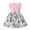 Pink, variant on Toddler Baby Girls Casual Dresses Butterfly Floral Ruffled Princess Seaside Beach Dress Outfits Red 18-24 Months